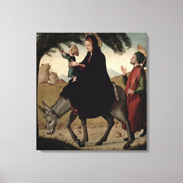 The Flight into Egypt 2 Canvas Print (Front)