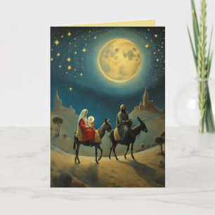The Flight Into Egypt Card