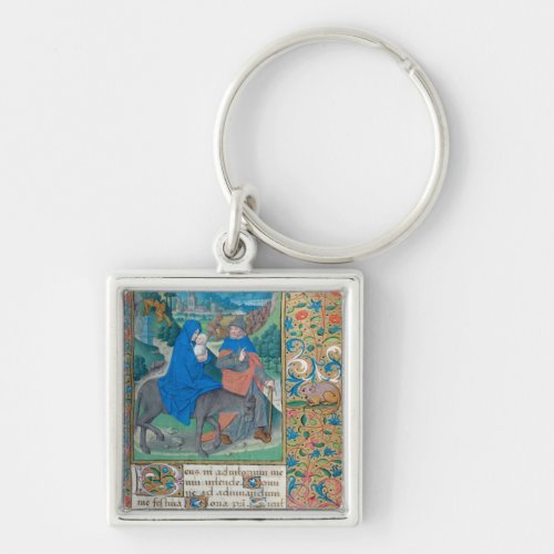 The Flight into Egypt Keychain