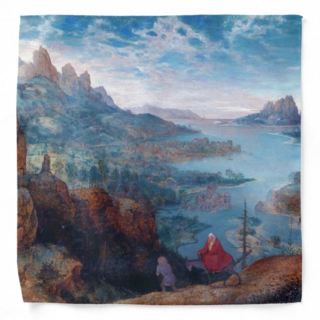 The Flight into Egypt, Pieter Bruegel Bandana (Front)