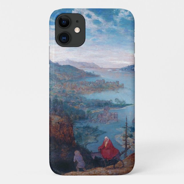 The Flight into Egypt, Pieter Bruegel Case-Mate iPhone Case (Back)