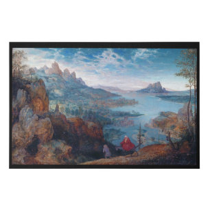The Flight into Egypt, Pieter Bruegel Faux Canvas Print