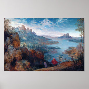 The Flight into Egypt, Pieter Bruegel Poster