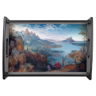 The Flight into Egypt, Pieter Bruegel Serving Tray