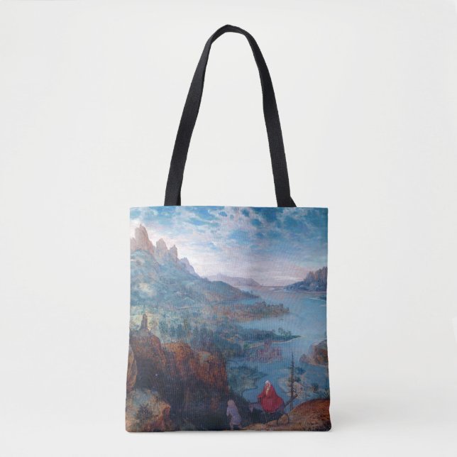 The Flight into Egypt, Pieter Bruegel Tote Bag (Front)
