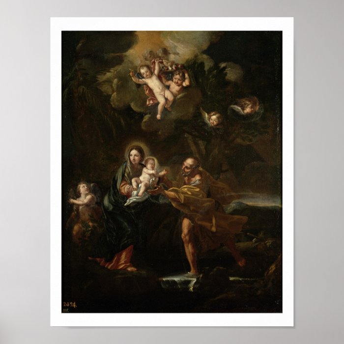 The Flight into Egypt Poster