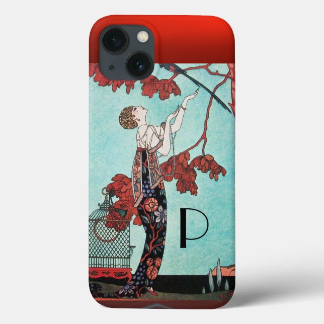 THE FLIGHTY BIRD ,BEAUTY FASHION DESIGNER Case-Mate iPhone CASE (Back)