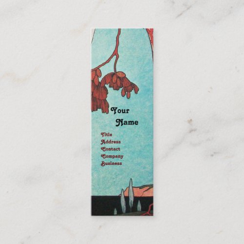 THE FLIGHTY BIRD BEAUTY FASHION DESIGNER MINI BUSINESS CARD