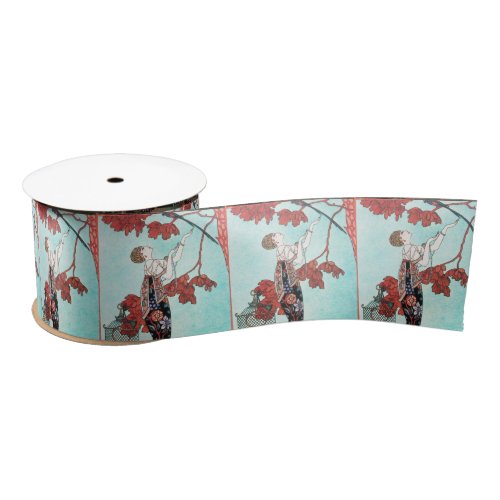 THE FLIGHTY BIRD BEAUTY FASHION DESIGNER SATIN RIBBON