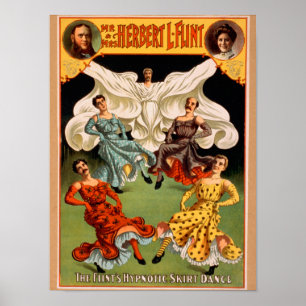 The Flints Hypnotic Skirt Dance Theatrical Poster