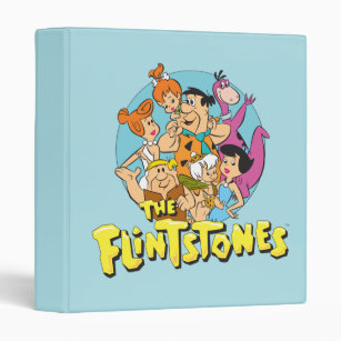 The Flintstones and Rubbles Family Graphic Binder
