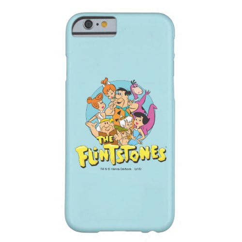 The Flintstones and Rubbles Family Graphic Barely There iPhone 6 Case