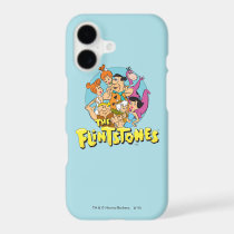The Flintstones and Rubbles Family Graphic iPhone 17 Case