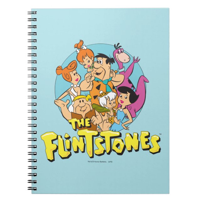 The Flintstones and Rubbles Family Graphic Notebook (Front)