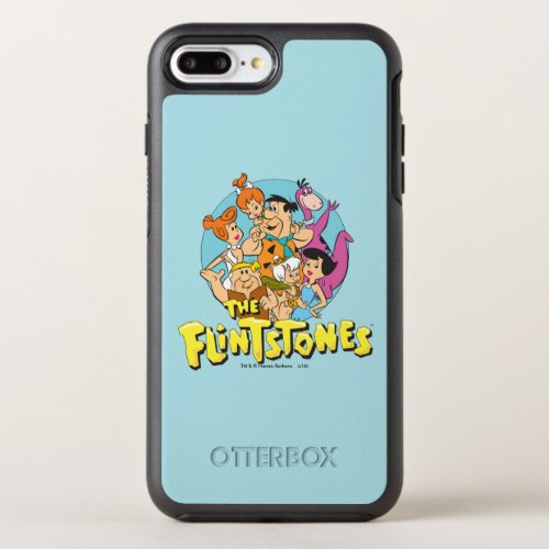 The Flintstones and Rubbles Family Graphic OtterBox Symmetry iPhone 8 Plus7 Plus Case