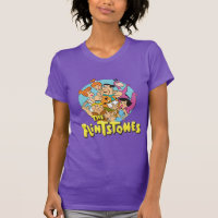 The Flintstones and Rubbles Family Graphic T-Shirt