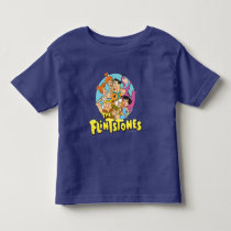 The Flintstones and Rubbles Family Graphic Toddler T-shirt