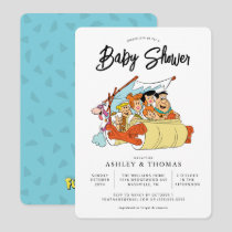 The Flintstones Baby Shower Invitation