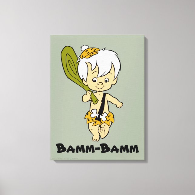 The Flintstones | Bamm-Bamm Rubble Canvas Print (Front)