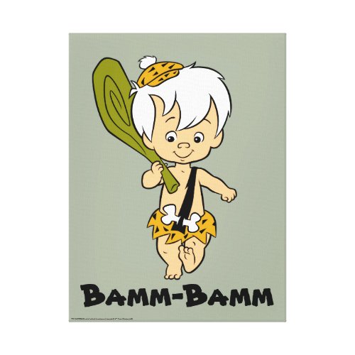 The Flintstones  Bamm_Bamm Rubble Canvas Print