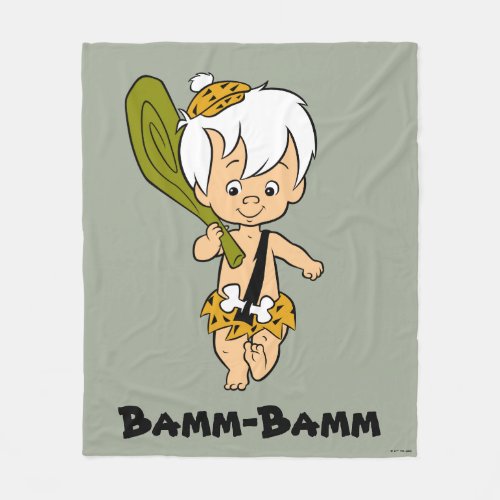 The Flintstones  Bamm_Bamm Rubble Fleece Blanket