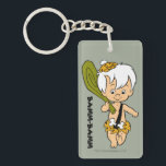 The Flintstones | Bamm-Bamm Rubble Keychain<br><div class="desc">Check out Bamm-Bamm Rubble walking with his club.</div>