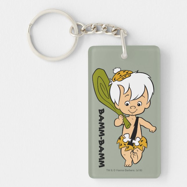 The Flintstones | Bamm-Bamm Rubble Keychain (Front)