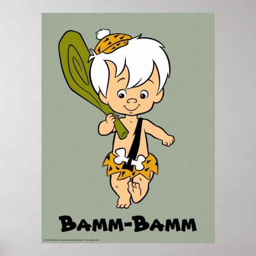 The Flintstones  Bamm_Bamm Rubble Poster