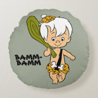 The Flintstones | Bamm-Bamm Rubble Round Pillow