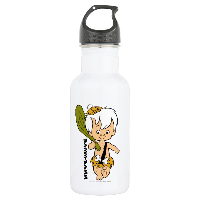 The Flintstones | Bamm-Bamm Rubble Stainless Steel Water Bottle (Front)