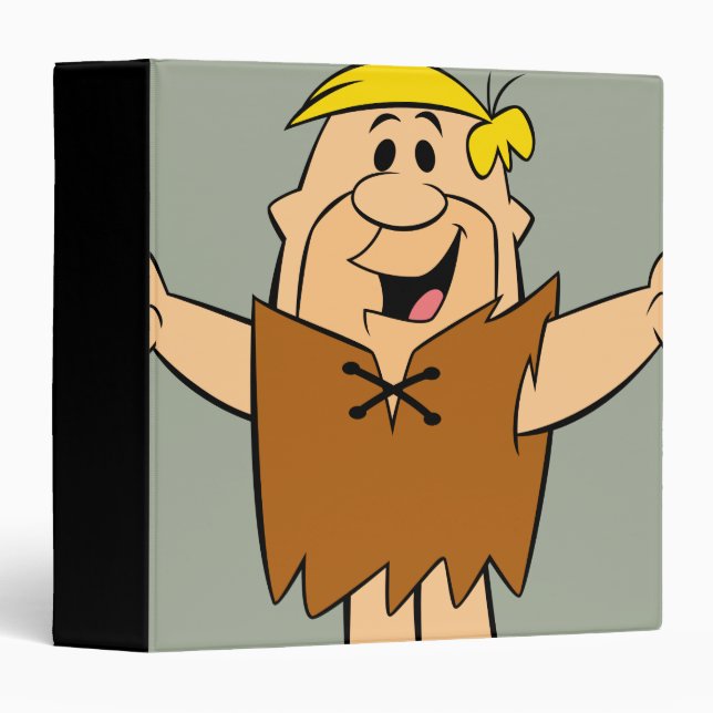 The Flintstones | Barney Rubble 3 Ring Binder (Front/Spine)