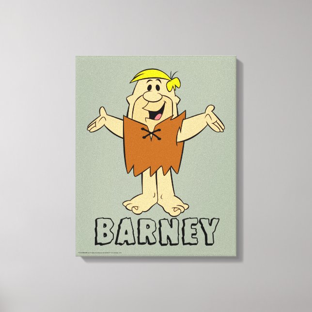 The Flintstones | Barney Rubble Canvas Print (Front)