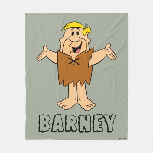 The Flintstones  Barney Rubble Fleece Blanket