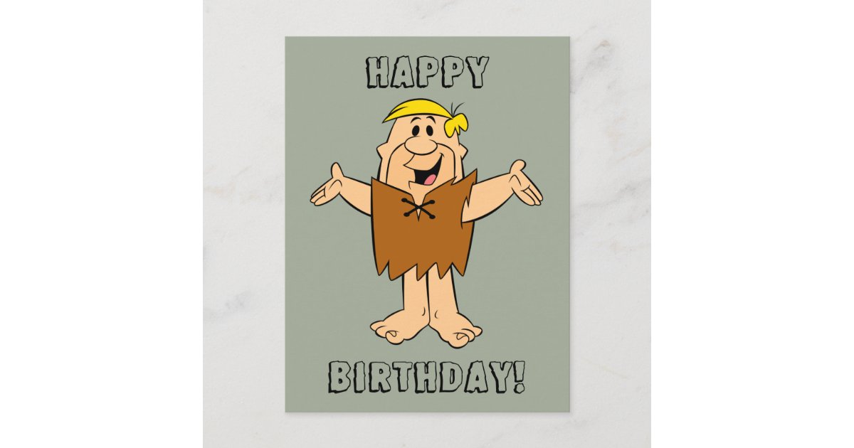 The Flintstones | Barney Rubble Postcard | Zazzle