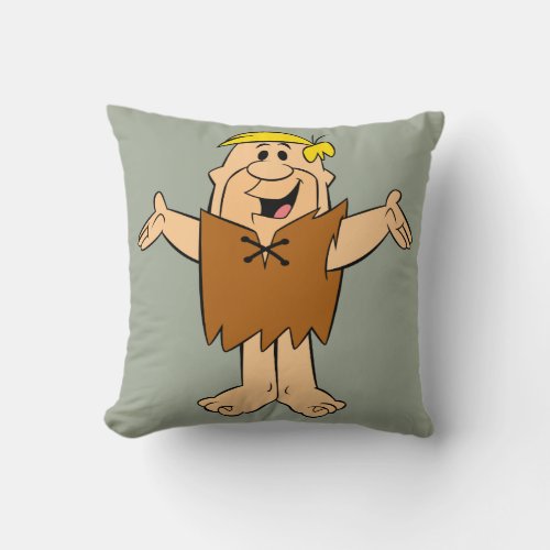 The Flintstones  Barney Rubble Throw Pillow