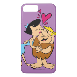 The Flintstones   Betty Kissing Barney iPhone 8 Plus/7 Plus Case