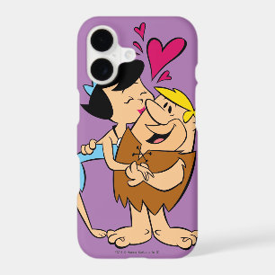 The Flintstones Betty Kissing Barney iPhone 17 Case