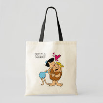 The Flintstones | Betty Kissing Barney Tote Bag