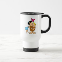 The Flintstones | Betty Kissing Barney Travel Mug