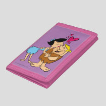 The Flintstones | Betty Kissing Barney Tri-fold Wallet