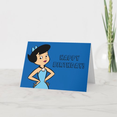 The Flintstones  Betty Rubble Card