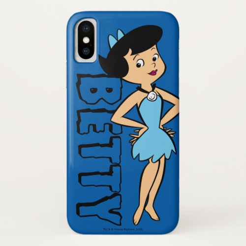 The Flintstones  Betty Rubble iPhone X Case