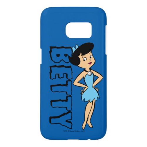 The Flintstones  Betty Rubble Samsung Galaxy S7 Case