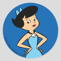The Flintstones | Betty Rubble Classic Round Sticker