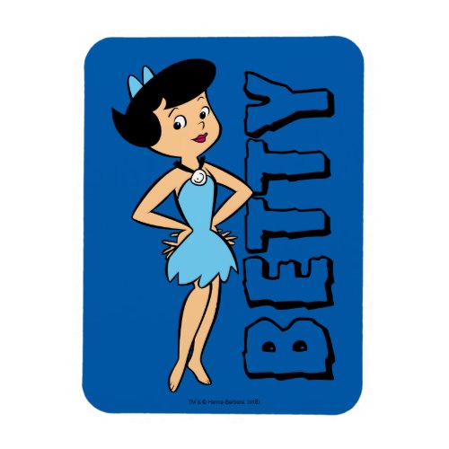 The Flintstones  Betty Rubble Magnet