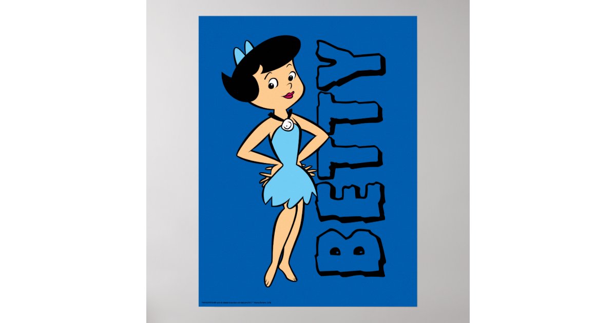 The Flintstones Betty Rubble Poster