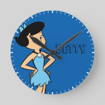 The Flintstones | Betty Rubble Round Clock