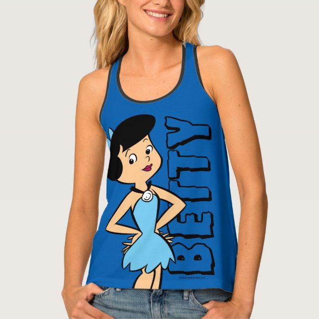 The Flintstones | Betty Rubble Tank Top (Front)