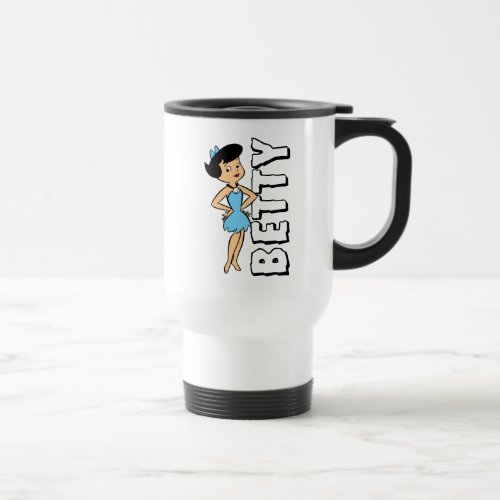 The Flintstones  Betty Rubble Travel Mug