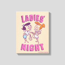 The Flintstones | Betty & Wilma - Ladies' Night Canvas Print